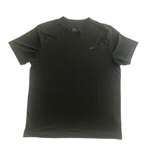 Nike Dri-Fit Shirt Short Sleeve Gray Mens Size Large